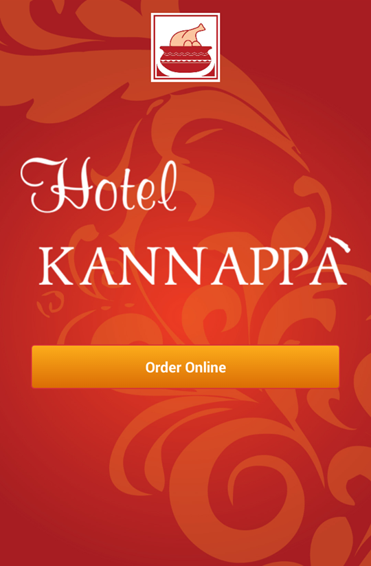 Hotel Kannappa Mobile Ordering App