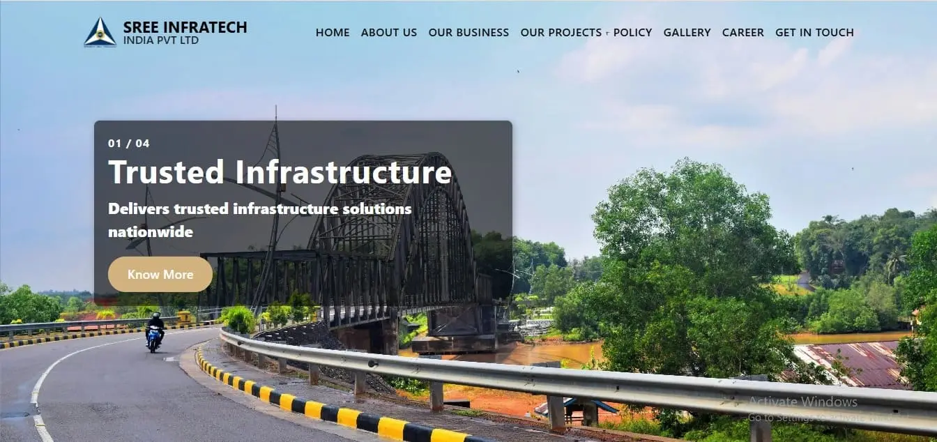 Sree Infratech India Pvt Ltd – Infrastructure Solutions