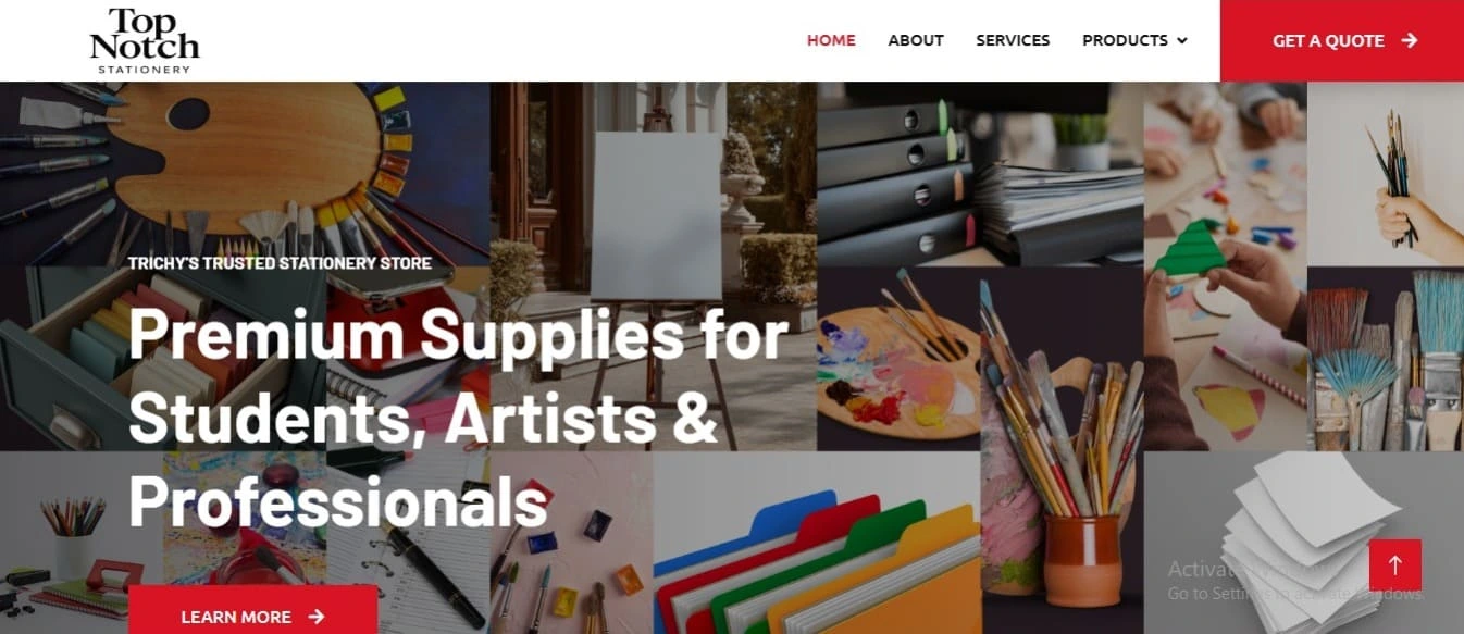 Top Notch Stationery – Premium Supplies Trichy